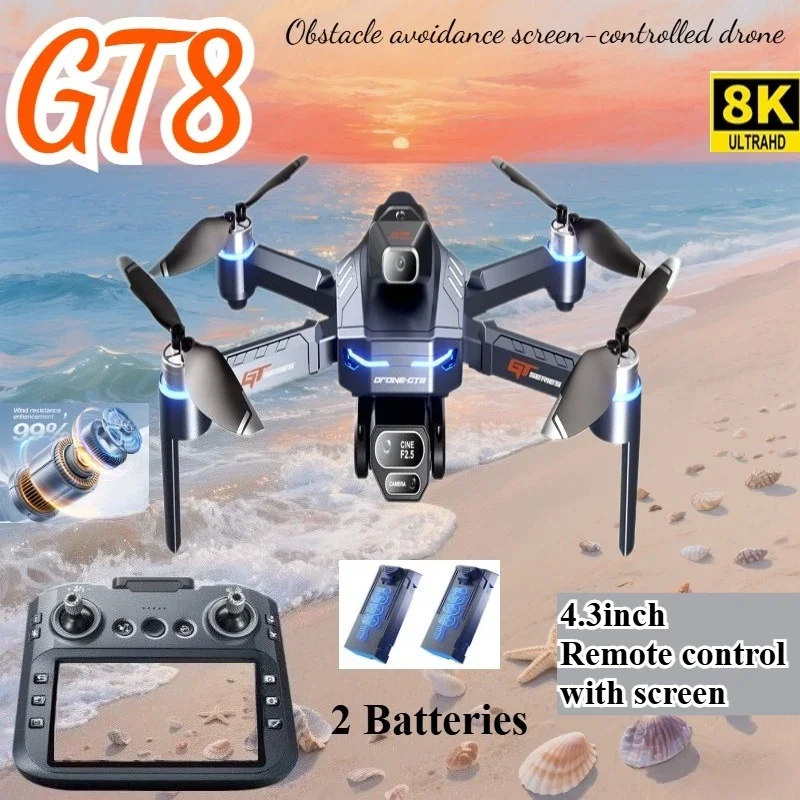 Drone Multispectral - الطائرة بدون طيار 4K HD GT8
