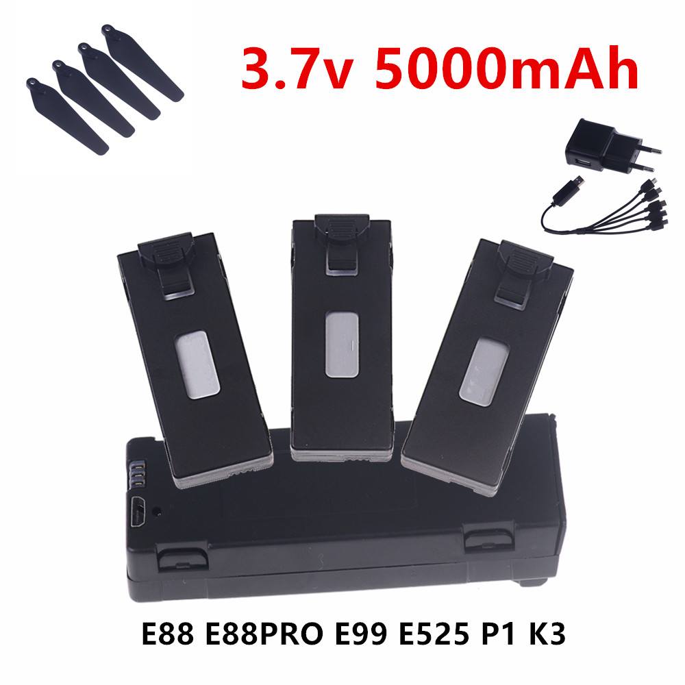 Eachine Drone E58 - بطارية 3.7 فولت لطائرة E88 E88PRO
