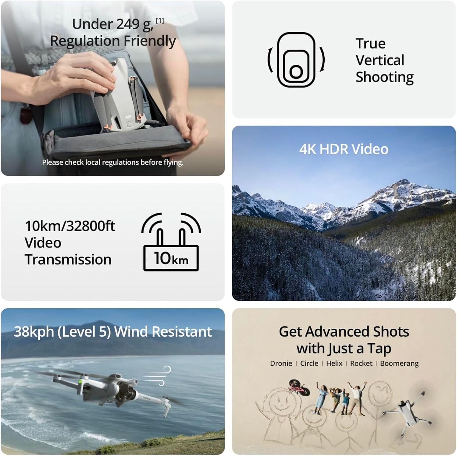 طائرة DJI Mini 3 / Mini 4K / M - مراجعة Drone Video Production وسعره