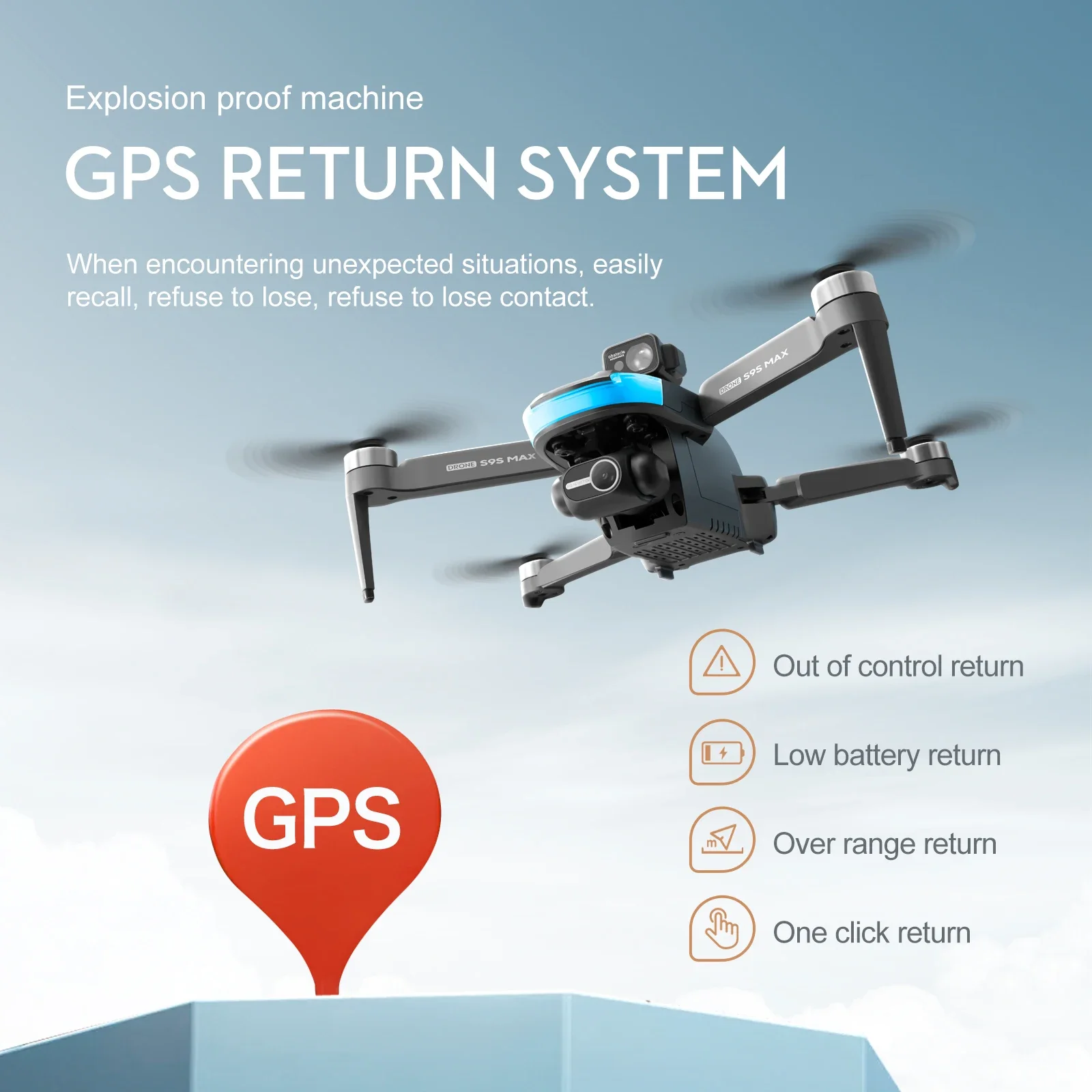 جديد S9S ماكس طائرة صغيرة بدون - مراجعة Drone Lidar وسعره