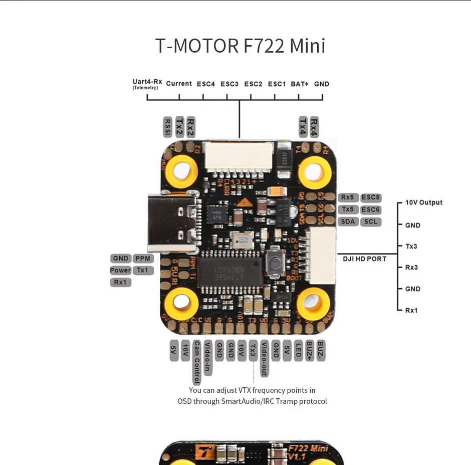 وحدة تحكم طيران T-Motor MINI F - مراجعة Betaflight Fc F7 وسعره
